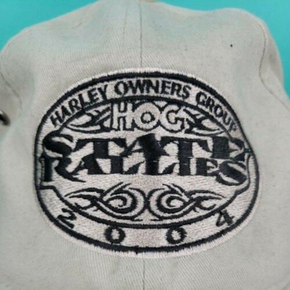 HOG State Rallies 2004 Harley Davidson Owners Group Baseball Cap Hat - Picture 5 of 7